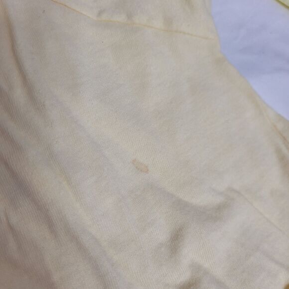 VINTAGE 60s Carter's yellow cat bunny baby clothes lot 0-3 months - Picture 7 of 9